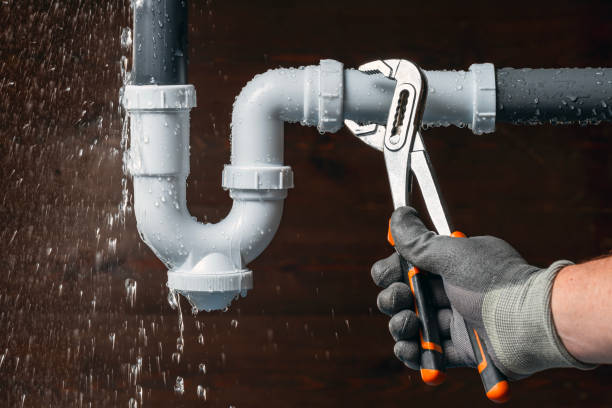 Professional Drain Cleaning technician working in Mattituck, NY